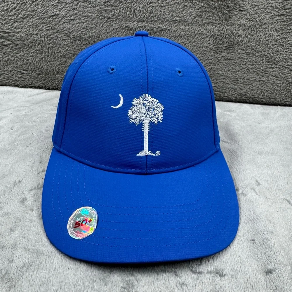 Premier‎ Charleston Headware Hat Mens OSFA Blue NEW SC Palmetto Performance Cap